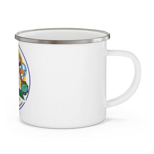 Adventure Enamel Camping Mug | Perfect for Campers, Outdoorsy Souls, & Coffee Lovers | Great for Gifts, Hiking, and Picnics