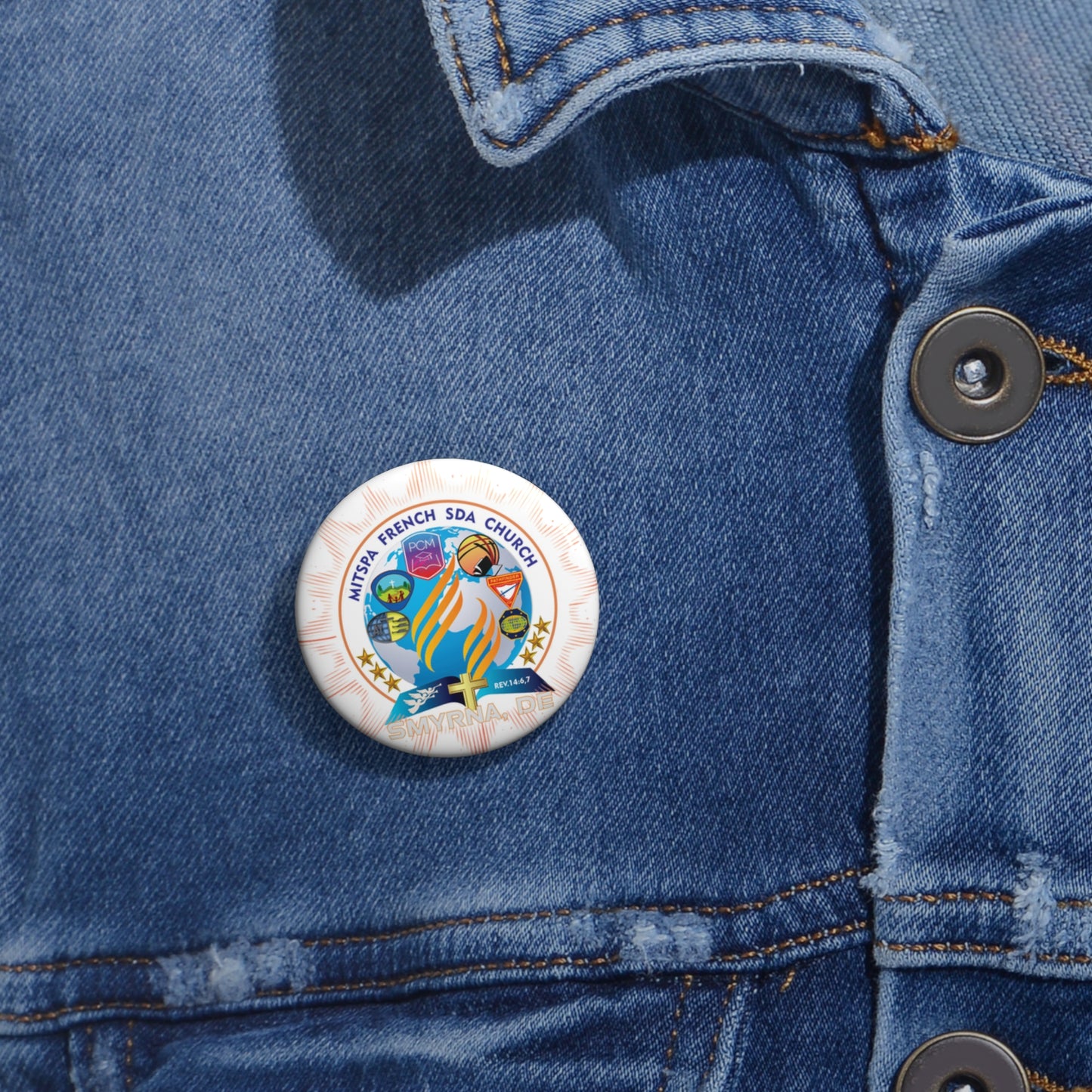 Custom Pin Buttons for Events, Church Gatherings, Fundraisers, Gifts, Souvenirs, Personalized Badges