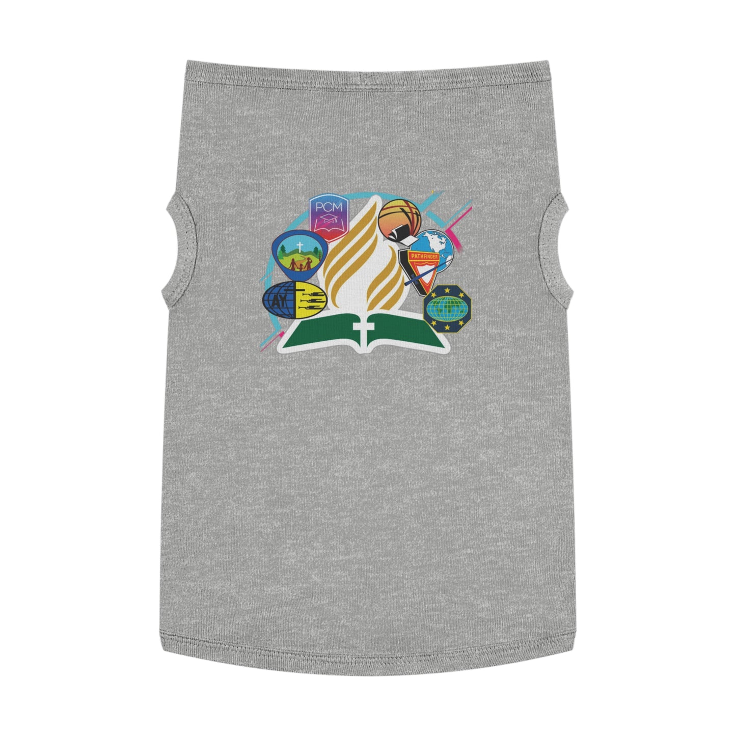 Pet Tank Top for Active Pups | Cute Dog Summer Shirt | Summer Adventure Wear, Birthday Gift for Dogs, Pet Apparel, Dog Party Outfit