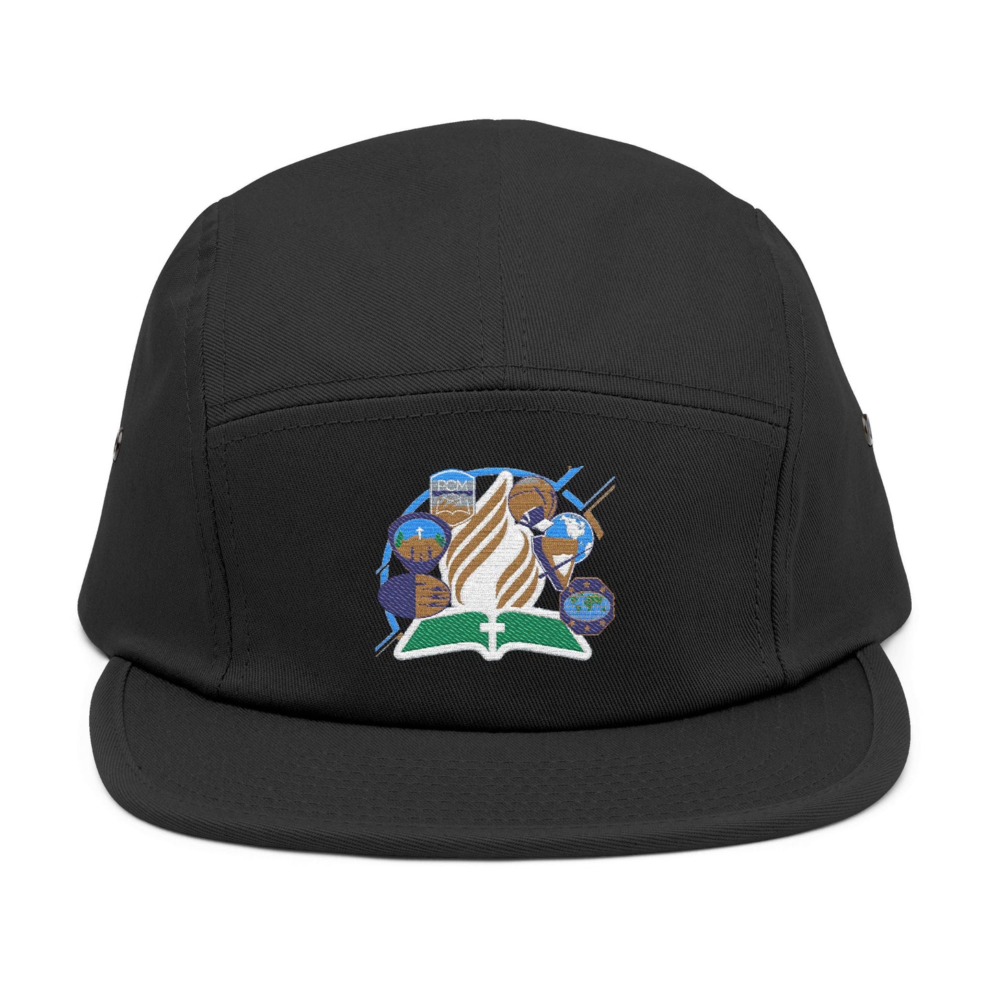 Stylish Embroidered 5 Panel Cap for Nature Lovers, Casual Days, Outdoor Adventures, Gifts for Him or Her, Cool Accessory
