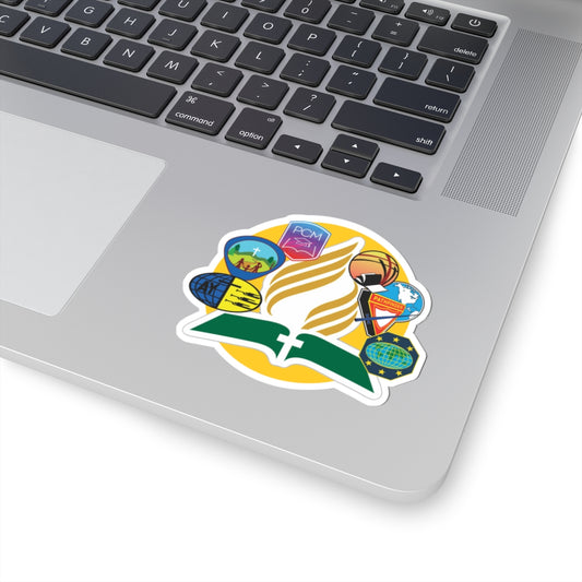 Adventist Pathfinders Kiss-Cut Stickers, Spiritual Stickers, Laptop Decals, Christian Stickers, Event Décor, Religious Gifts