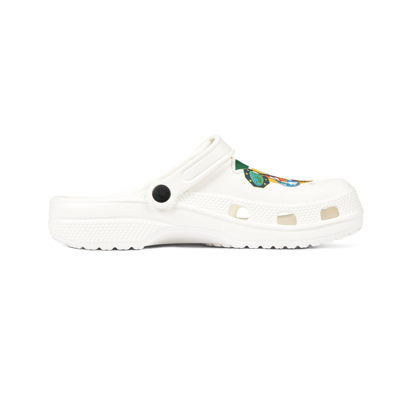 Colorful AOP EVA Foam Rubber Crocs - Fun, Comfortable, Lightweight Footwear for All Occasions, Perfect for Summer, Pool Days, Casual Outings