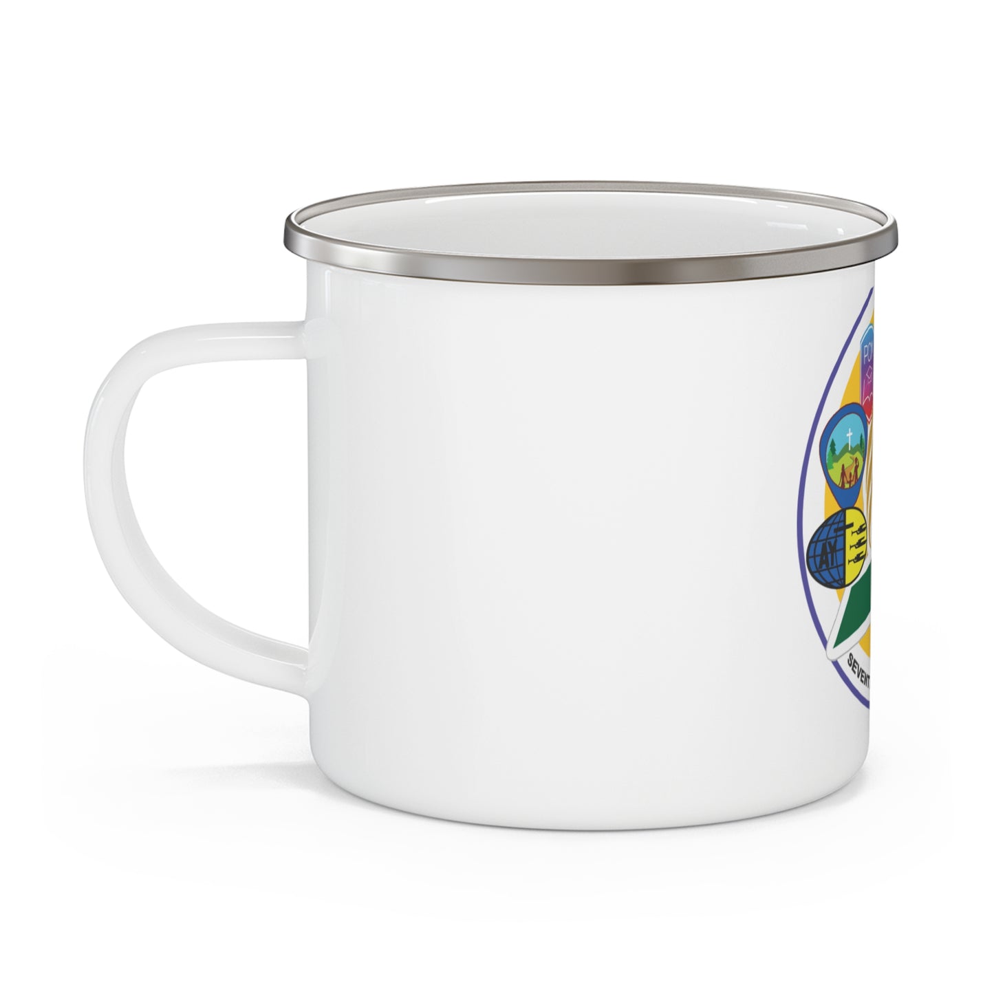 Adventure Enamel Camping Mug | Perfect for Campers, Outdoorsy Souls, & Coffee Lovers | Great for Gifts, Hiking, and Picnics