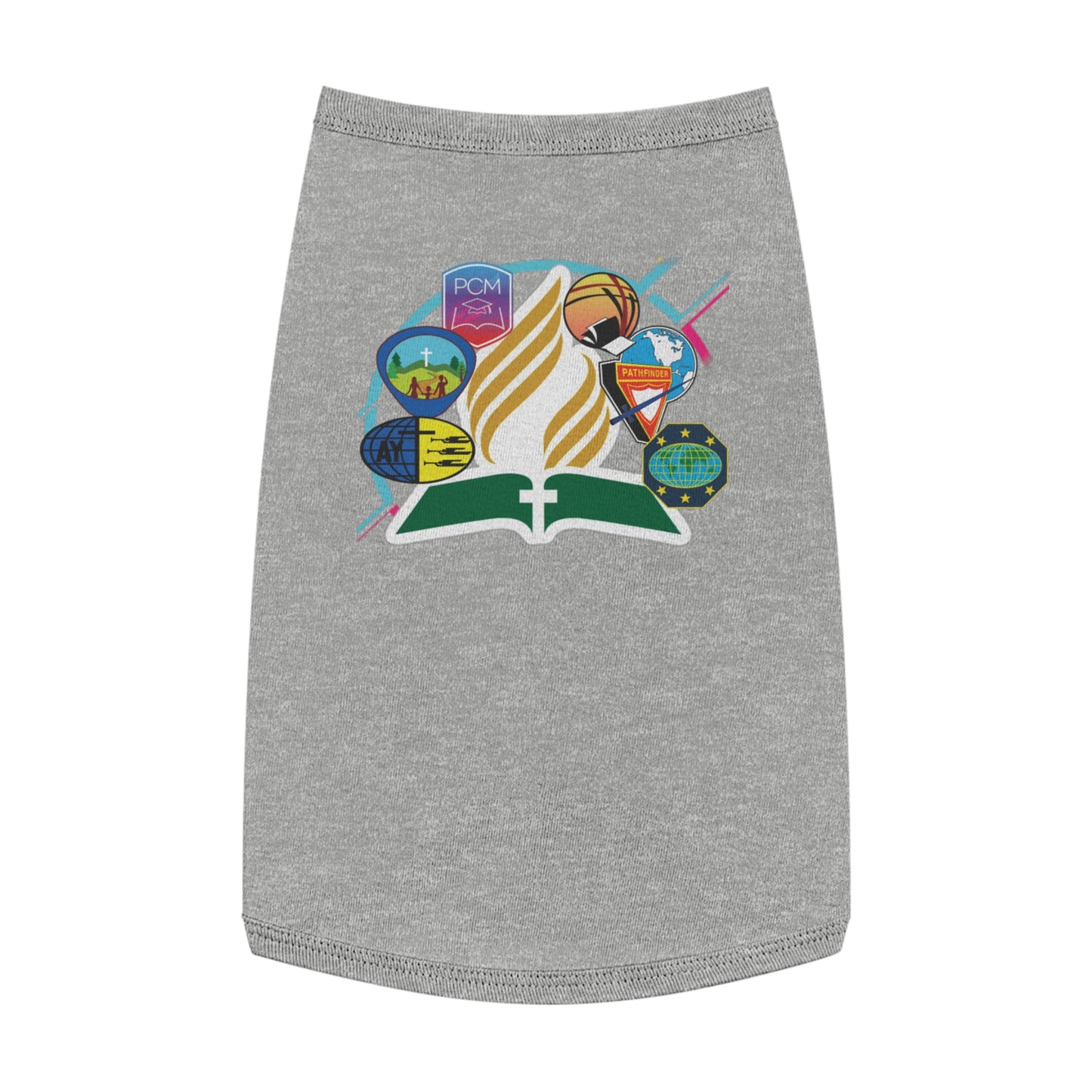 Pet Tank Top for Active Pups | Cute Dog Summer Shirt | Summer Adventure Wear, Birthday Gift for Dogs, Pet Apparel, Dog Party Outfit
