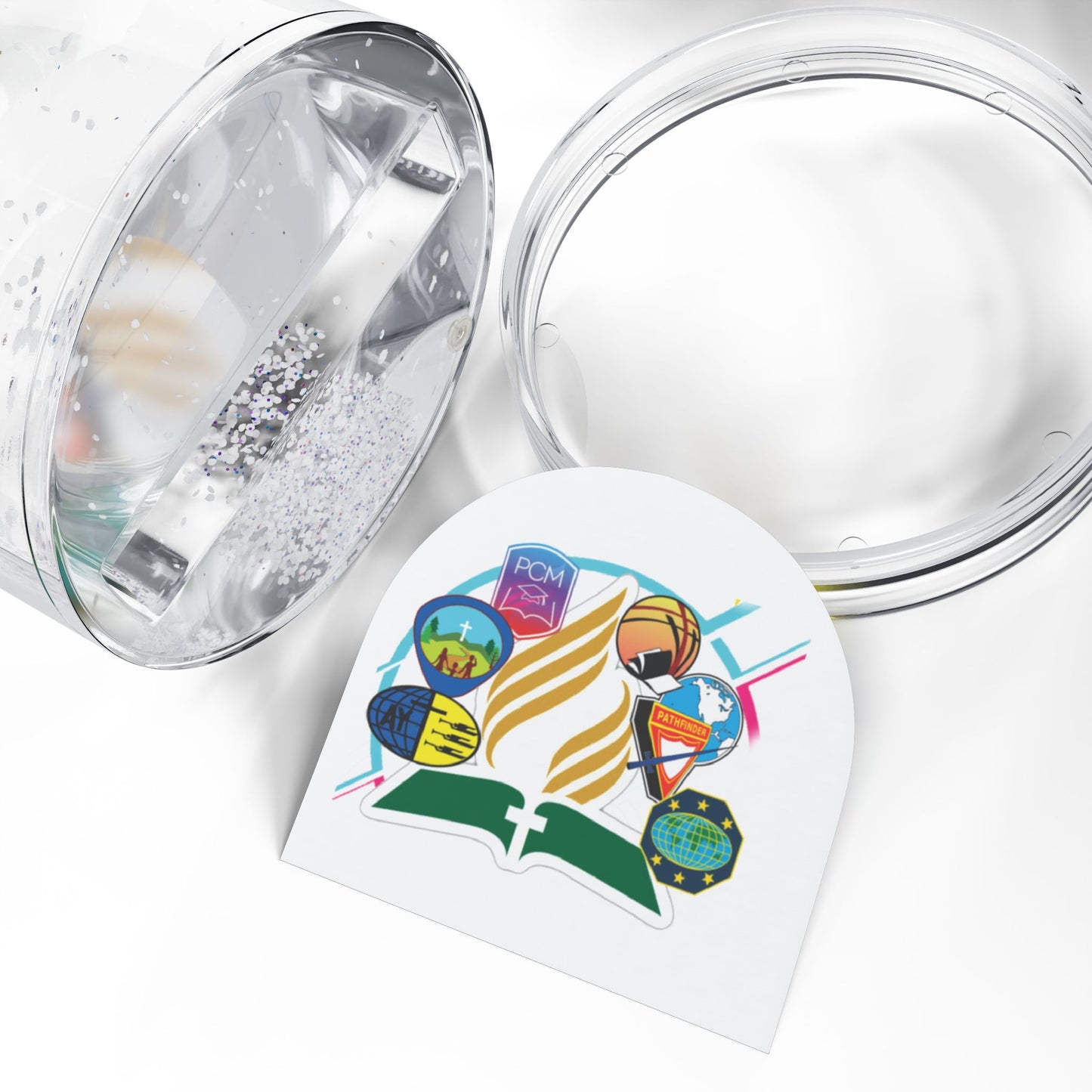 Adventure-Themed Snow Globe, Perfect Gift for Travelers, Holiday Decor, Collectible Keepsake, Unique Home Decor
