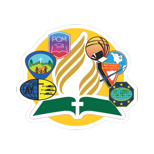 Adventist Pathfinders Kiss-Cut Stickers, Spiritual Stickers, Laptop Decals, Christian Stickers, Event Décor, Religious Gifts