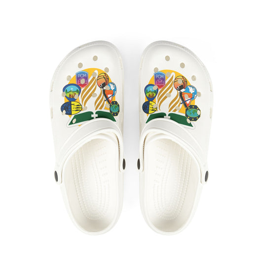 Colorful AOP EVA Foam Rubber Crocs - Fun, Comfortable, Lightweight Footwear for All Occasions, Perfect for Summer, Pool Days, Casual Outings